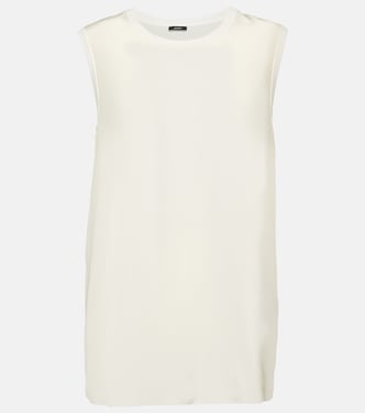 Silk crêpe top | Joseph