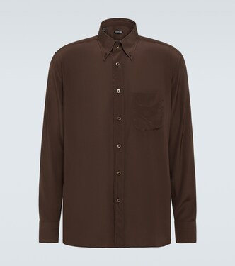 Silk charmeuse shirt | Tom Ford