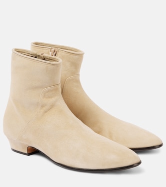 Ankle Boots Awar 25 aus Veloursleder | The Row
