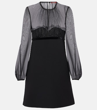 فستان قصير من السابليه والحرير الجورجيت Jader | Max Mara