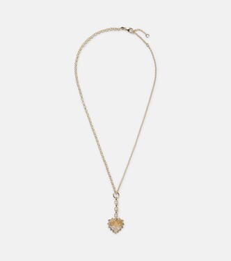 Collier Heart Medium en or 18 carats (750/1000) et diamants | FoundRae