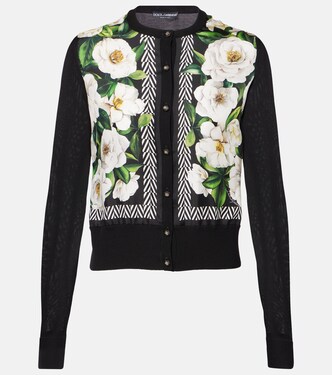 Floral silk cardigan | Dolce&Gabbana