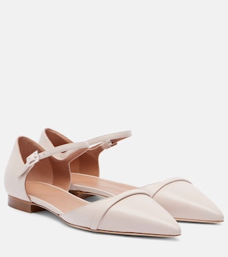 Ballerinas Ulla aus Leder  | Malone Souliers