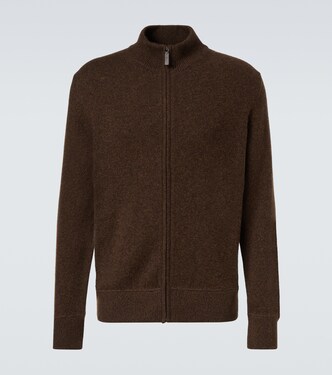 Wool and cashmere zip-up cardigan | Tod's