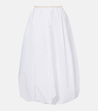 Cotton midi skirt | Magda Butrym