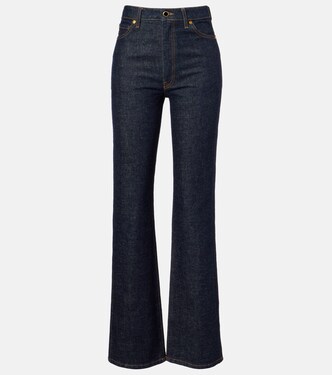 Danielle high-rise straight jeans | Khaite