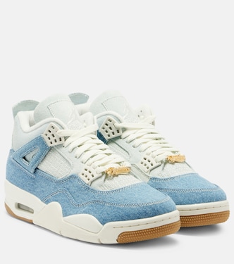 Air Jordan 4 Retro denim sneakers | Nike