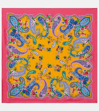 Rigoletto paisley silk scarf | Etro