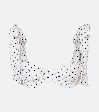Lady polka-dot bikini top | Same