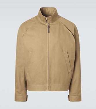 Layered cotton gabardine jacket | Loewe