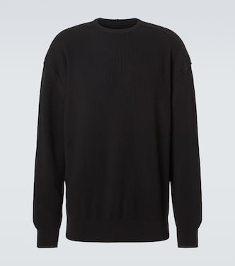 Jumbo LS virgin wool sweater | Rick Owens