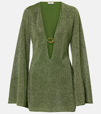 Lamé beach dress | Oséree