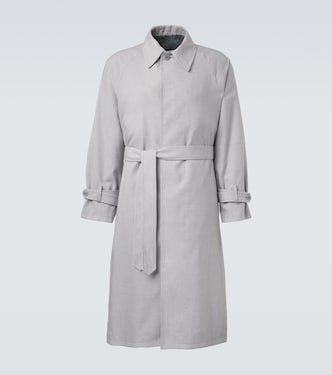 Belted wool coat | Stòffa