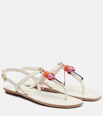 Sandalen aus Leder | Prada