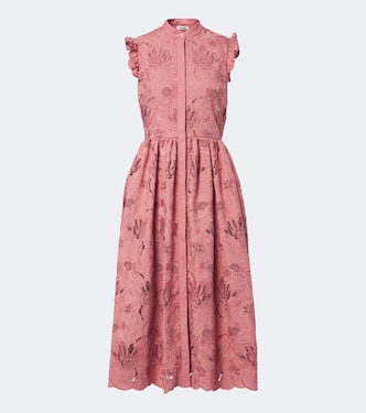 Guipure lace midi dress | Erdem
