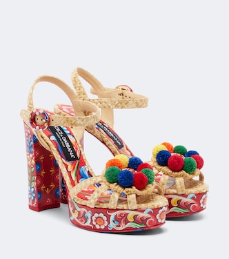 Verzierte Plateausandalen | Dolce&Gabbana