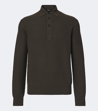Cashmere polo sweater | Zegna