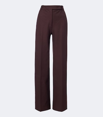 Pantaloni Yukio in gabardine a gamba larga | Joseph