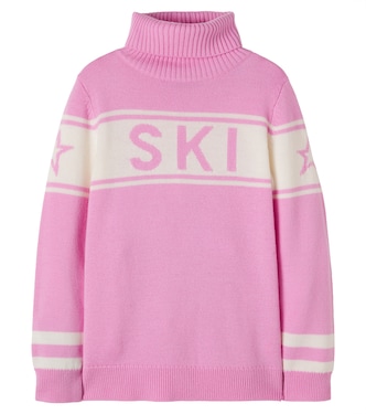 Pullover Schild aus Wolle | Perfect Moment Kids