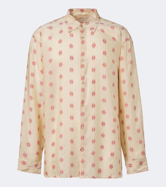Floral jacquard shirt | Dries Van Noten