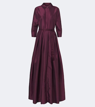 Julisse pleated taffeta gown | Simkhai