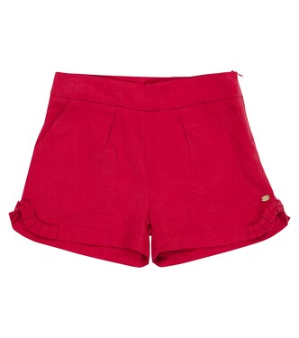 Lyocell and linen shorts | Tartine et Chocolat