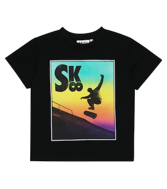 Rame printed cotton T-shirt | Molo