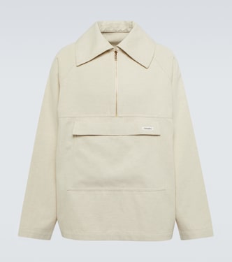 Pullover Louka aus Baumwolle und Leinen | Nanushka