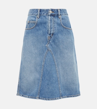 Fiali denim midi skirt | Marant Etoile