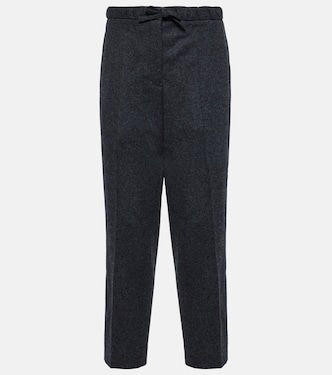 Pantalon droit en laine vierge | Jil Sander
