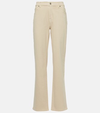 Ellie mid-rise straight jeans | 7 For All Mankind