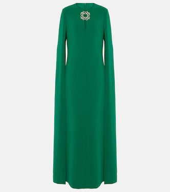 Embellished cady gown | Elie Saab