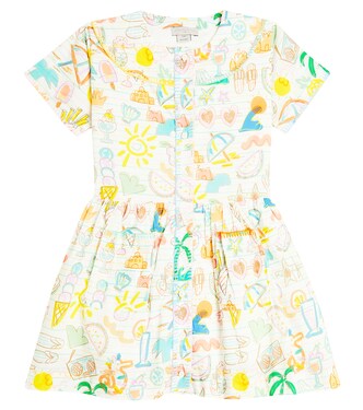 Printed cotton dress | Stella McCartney Kids