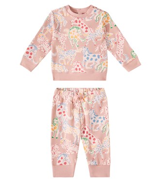 Baby printed cotton tracksuit | Stella McCartney Kids