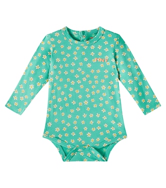 Baby Daisies cotton bodysuit | Tinycottons
