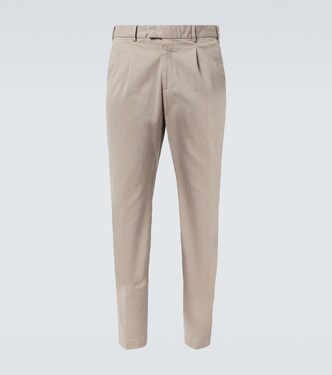 Cotton straight pants | Thom Sweeney
