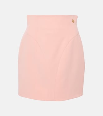 High-rise crêpe miniskirt | Balmain