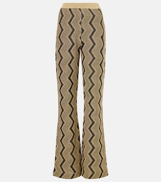 Pantalon évasé à zigzags | Missoni