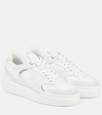 Hollywood 29A leather-trimmed mesh sneakers | Bogner