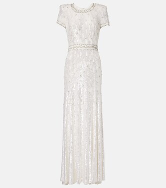 Bridal Kira embellished gown | Jenny Packham