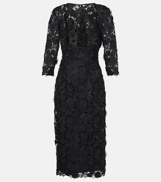 Lace midi dress | Carolina Herrera