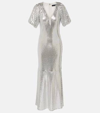 Robe midi à sequins | Rotate