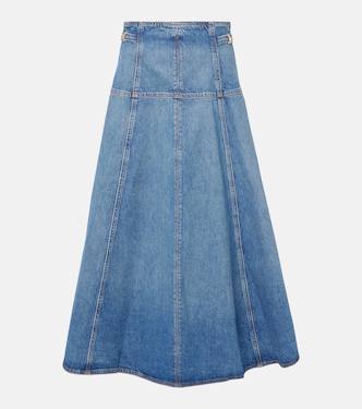 Brigette pleated midi skirt | Ulla Johnson
