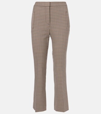 Pantalones Arte con pata de gallo de tiro alto | Veronica Beard