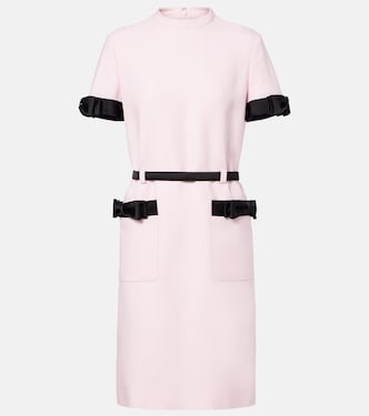 Crepe Couture bow-detail minidress | Valentino