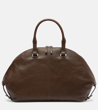 Hester leather tote bag | Staud