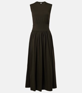 Cotton jersey maxi dress | Toteme