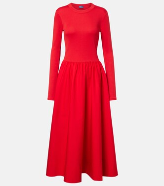 Cotton midi dress | Polo Ralph Lauren