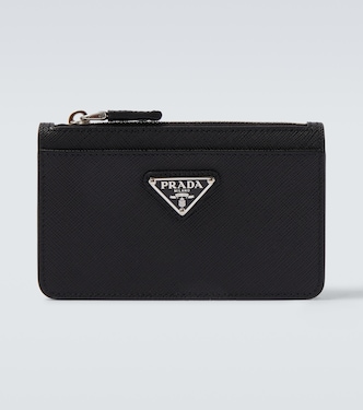 Leather card holder | Prada