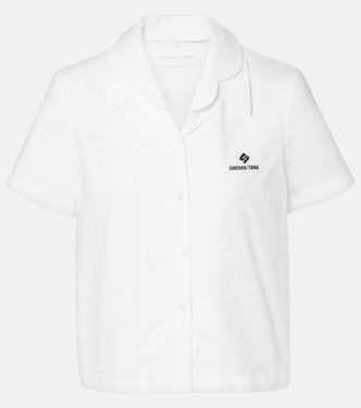 Logo cotton shirt | Shushu/Tong